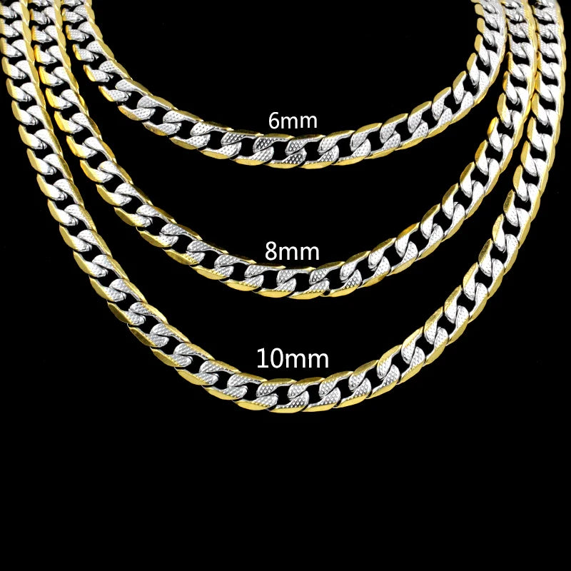 Cuban Chain Necklace for Men and Women